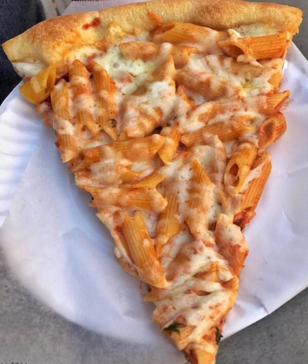 White Sauce Pasta Pizza
